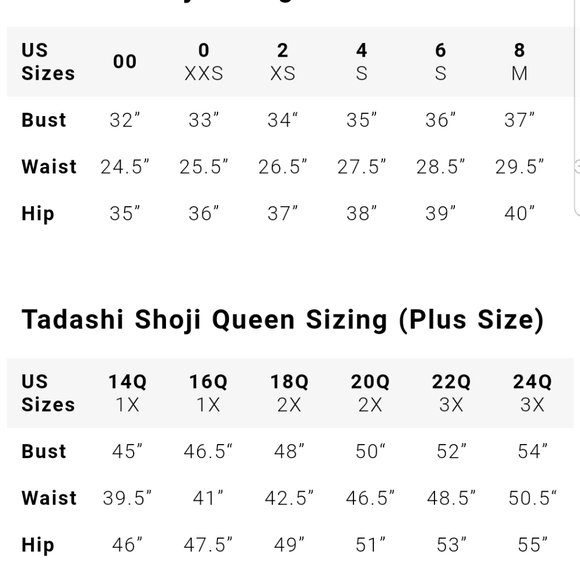 NWT Tadashi dress size m - Picture 7 of 7